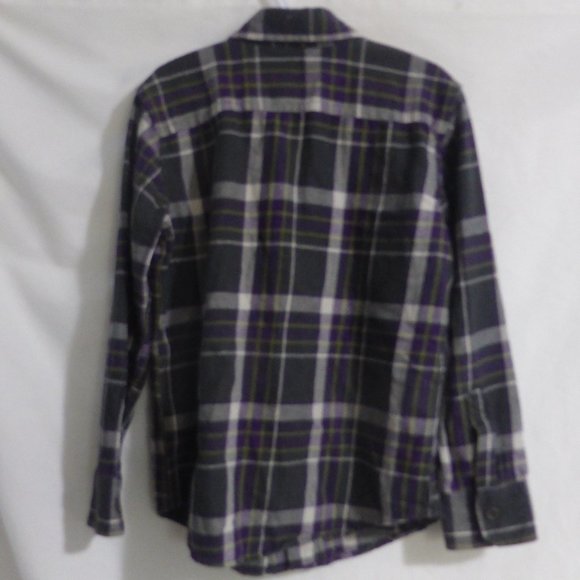 P.S. From Aeropostale, plaid long sleeve button down front shirt, size small, 8 - Picture 2 of 12